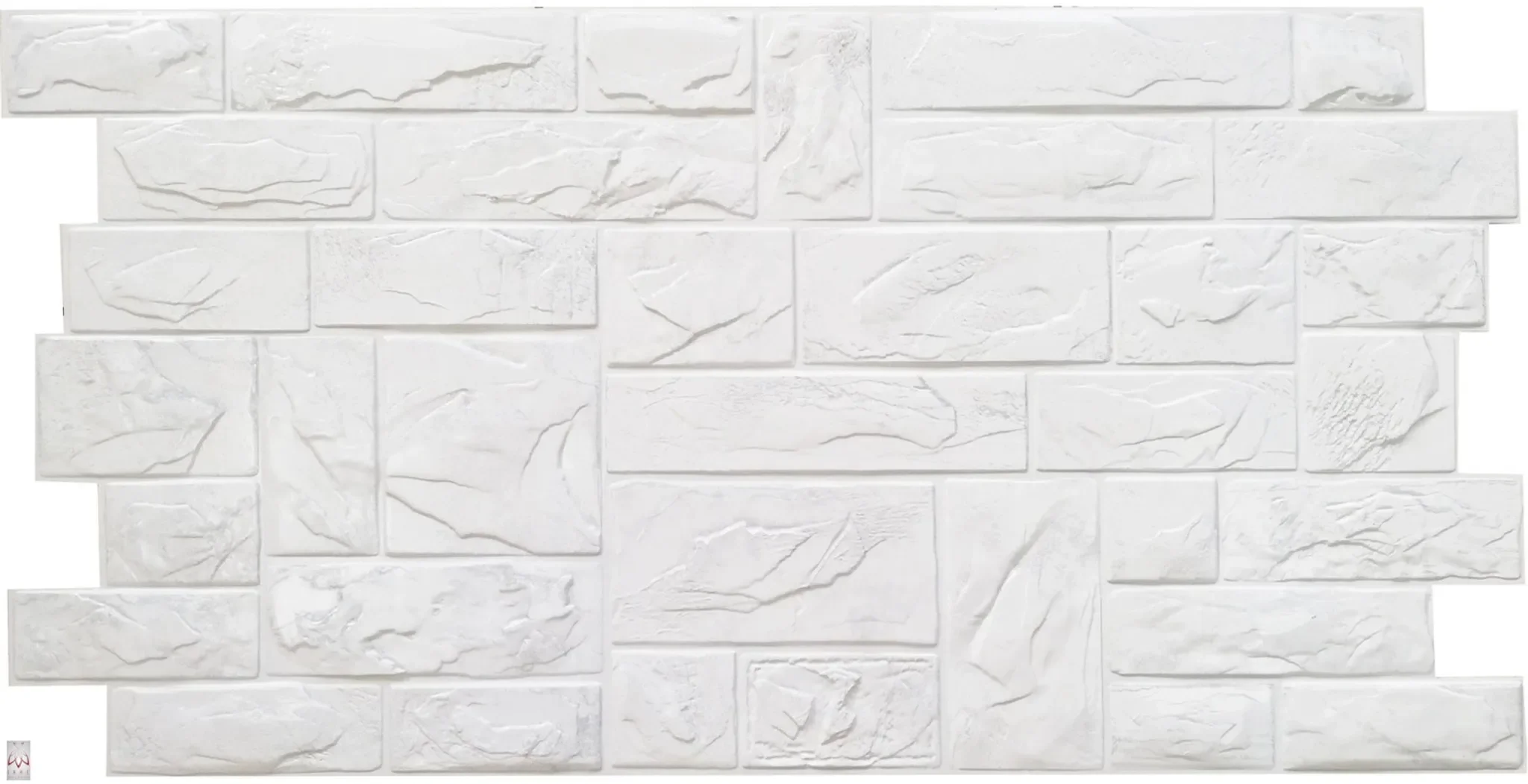 3D Wandpaneel PVC – Ziegeloptik Grau | 0,5 m² pro Platte | Realistische Altziegel-Optik für Wohnzimmer, Küche & Bad