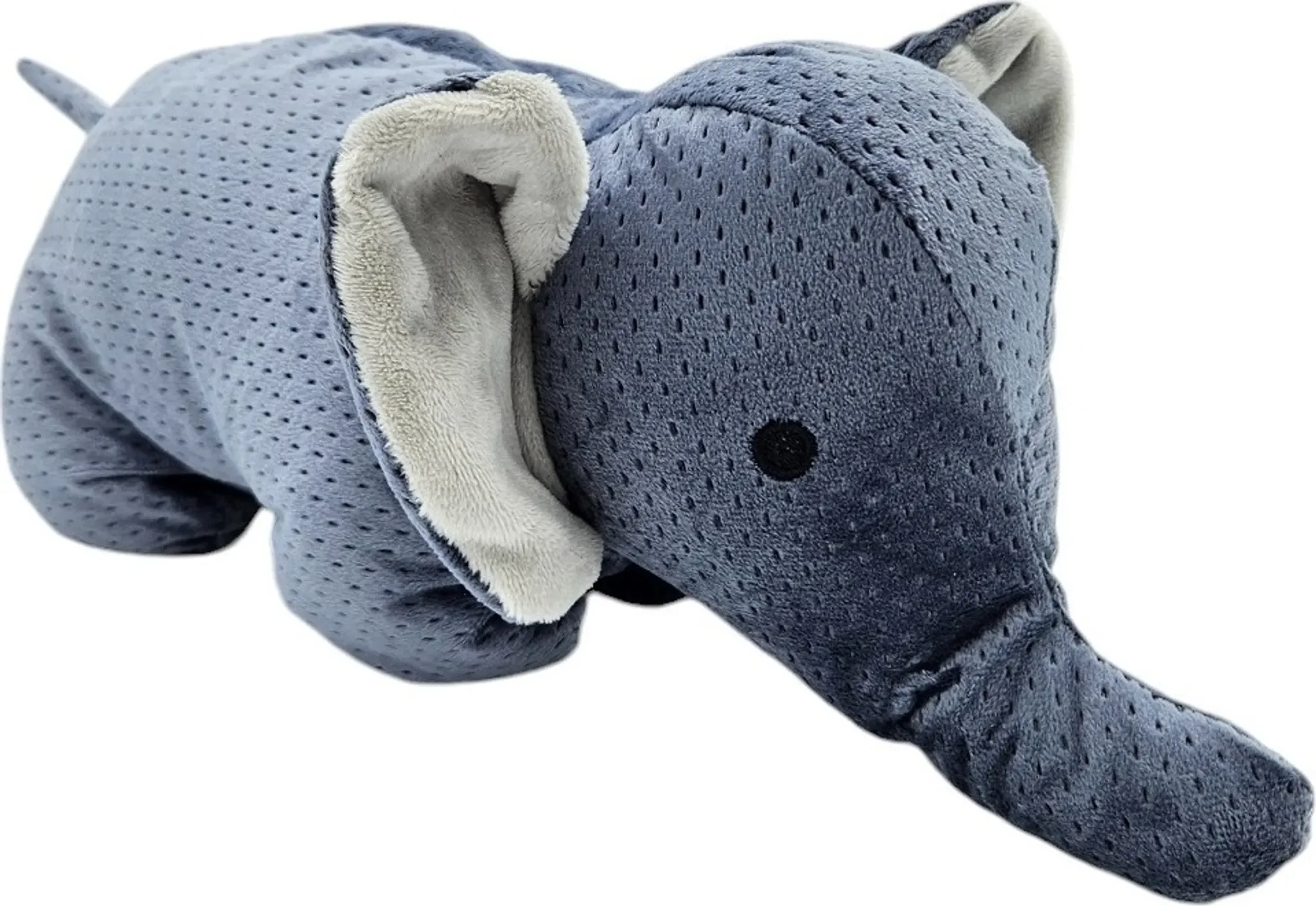 Türstopper „Elefant“ – Stoff mit Sandfüllung, Grau