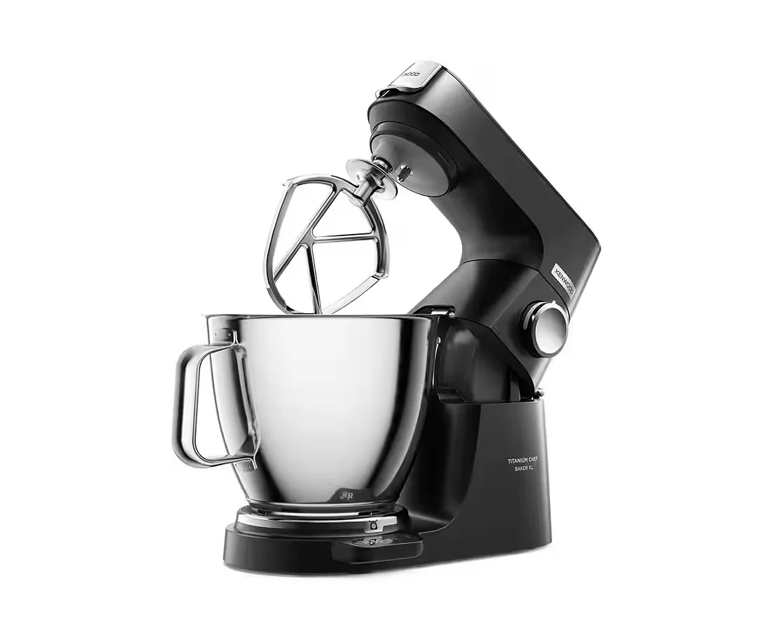 Küchenmaschine Titanium Chef Baker XL KVL85004BK Waage 1200W schwarz