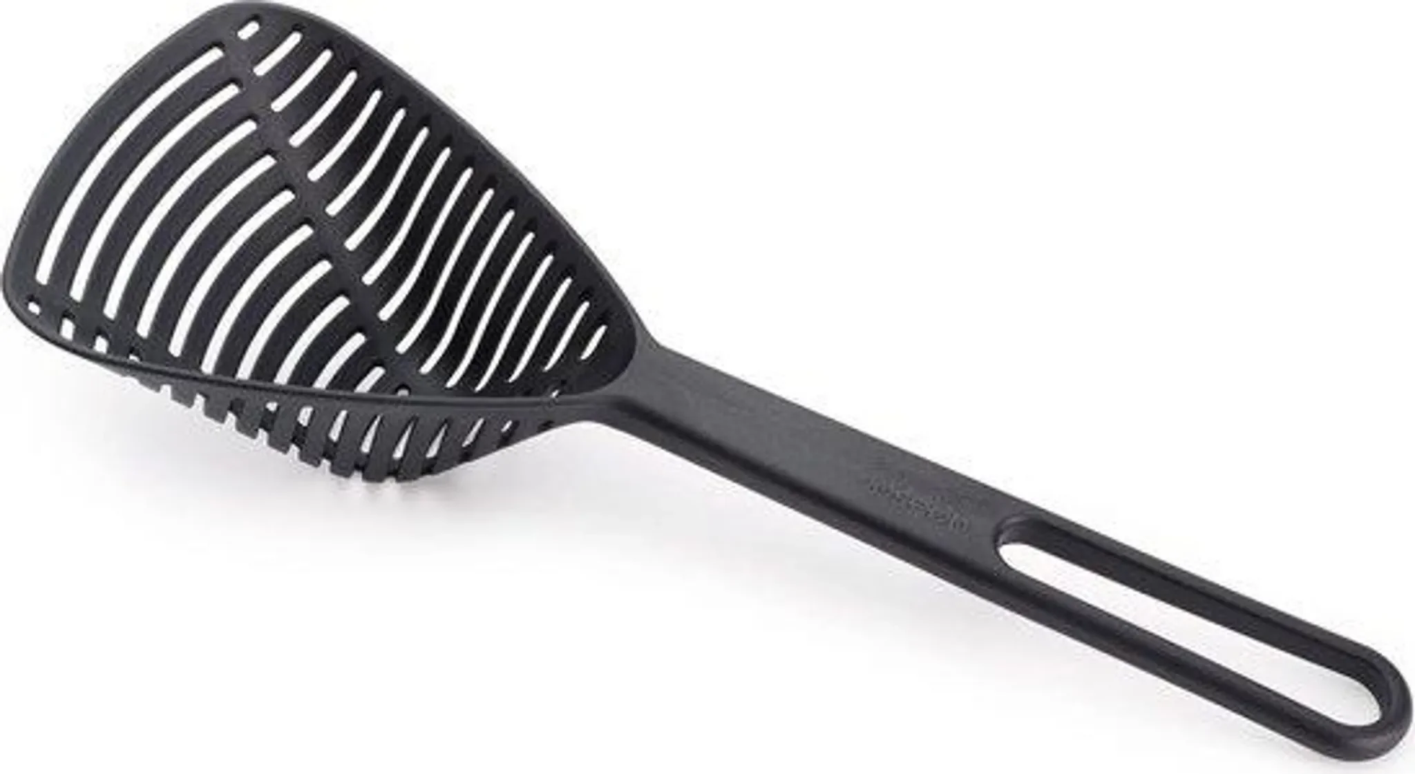 Joseph Joseph Duo Opal Durchschlaglöffel – Schwarz, hitzebeständig, spülmaschinenfest