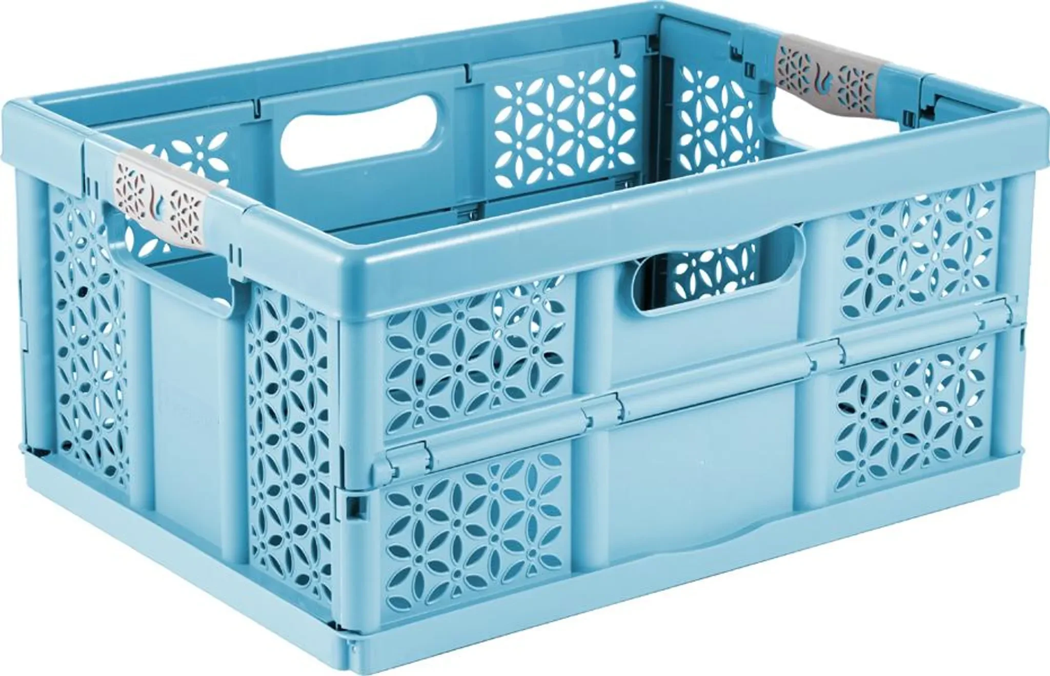 keeeper Profi-Klappbox „eco lea“ – 32 Liter, sky blue