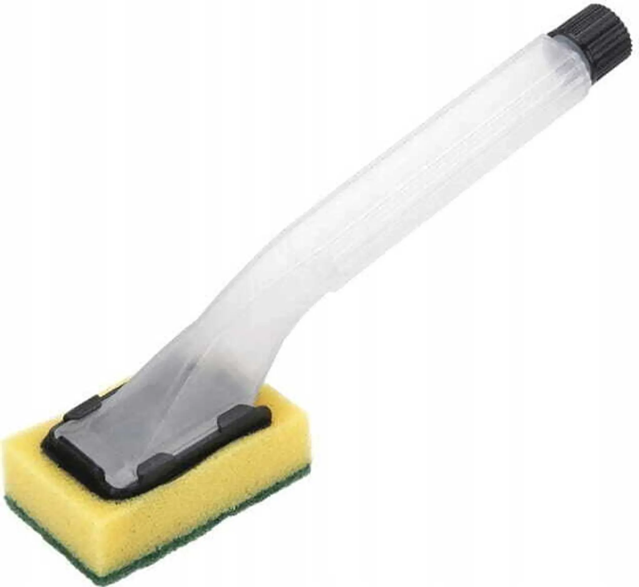 Küchen-Scheuerschwamm mit Geschirrspülmittelspender und Griff – Praktisch, hygienisch und komfortabel