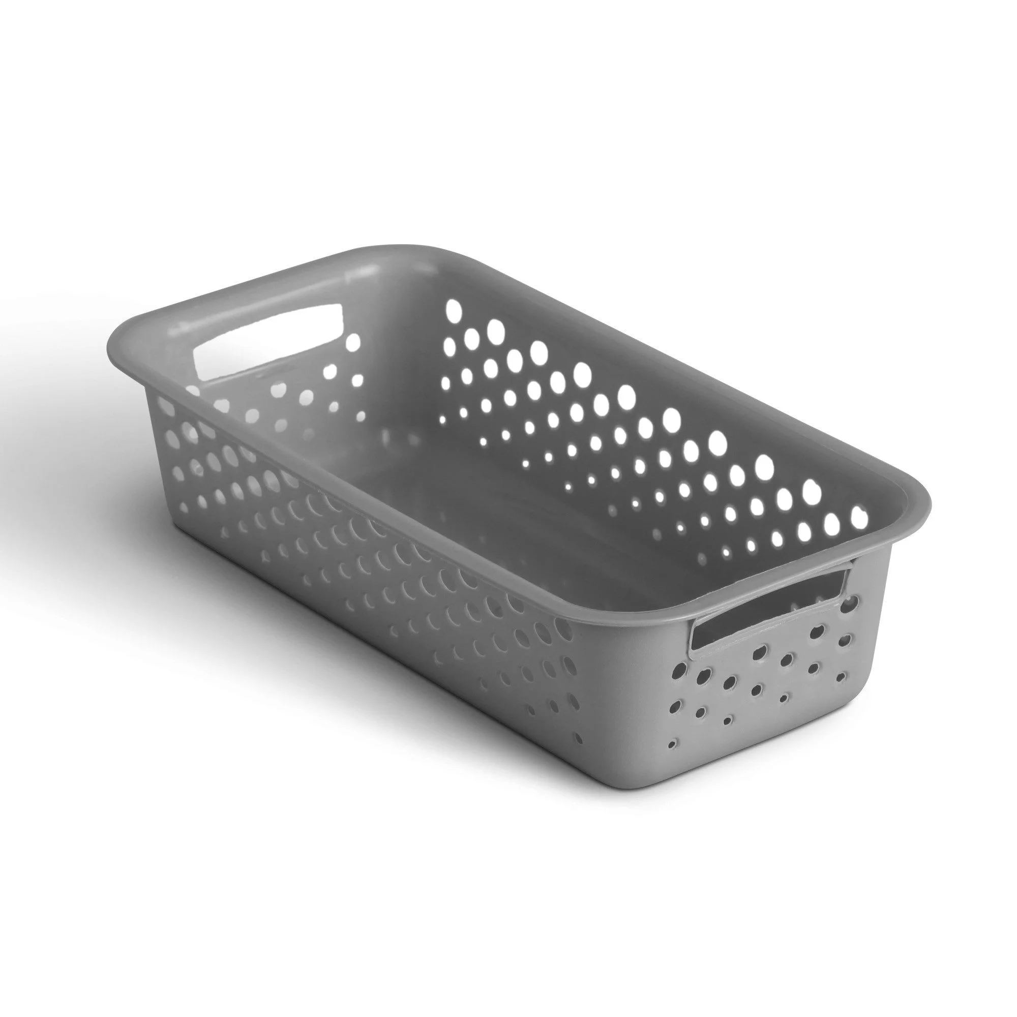 Aufbewahrungskorb aus Kunststoff – modular, mit Griffen, belüftet (BPA-frei)