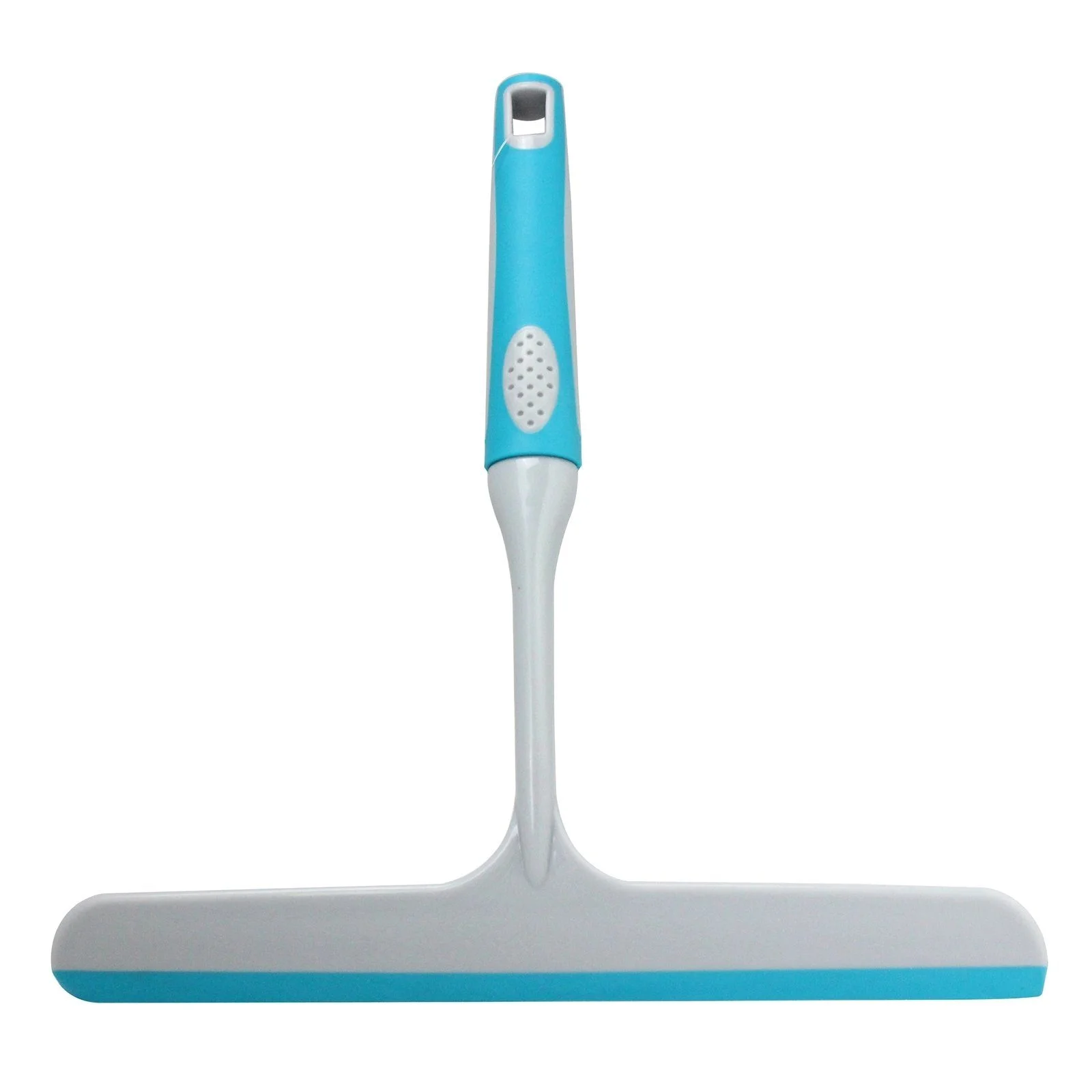Ergonomischer Scheibenabzieher – Fenster- & Duschkabinenreiniger, türkis/anthrazit