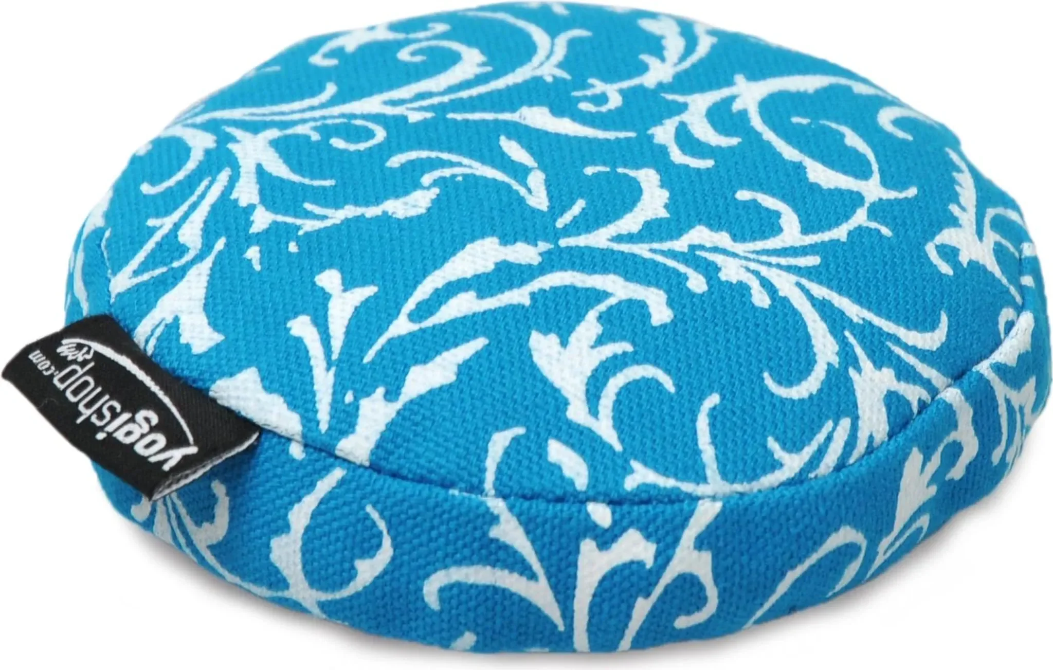 Klangschalenkissen rund Ø 10 cm – Vintage-Look aus Baumwolle